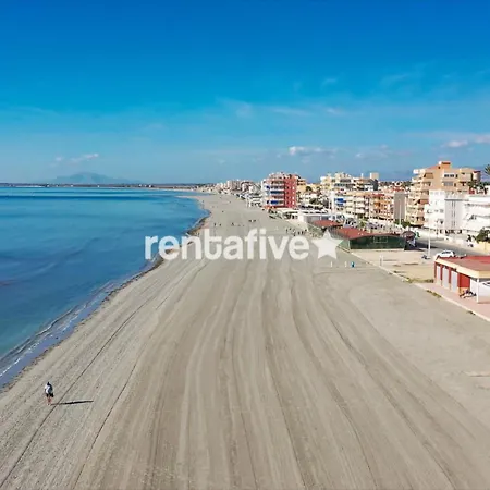 شقة Rentafive - Nuevo - Reformado - 1 Min Playa - Aa *